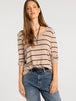 Pebble Brown Stripe