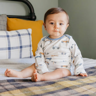 Speedster Copper Pearl Long Sleeve Bodysuit