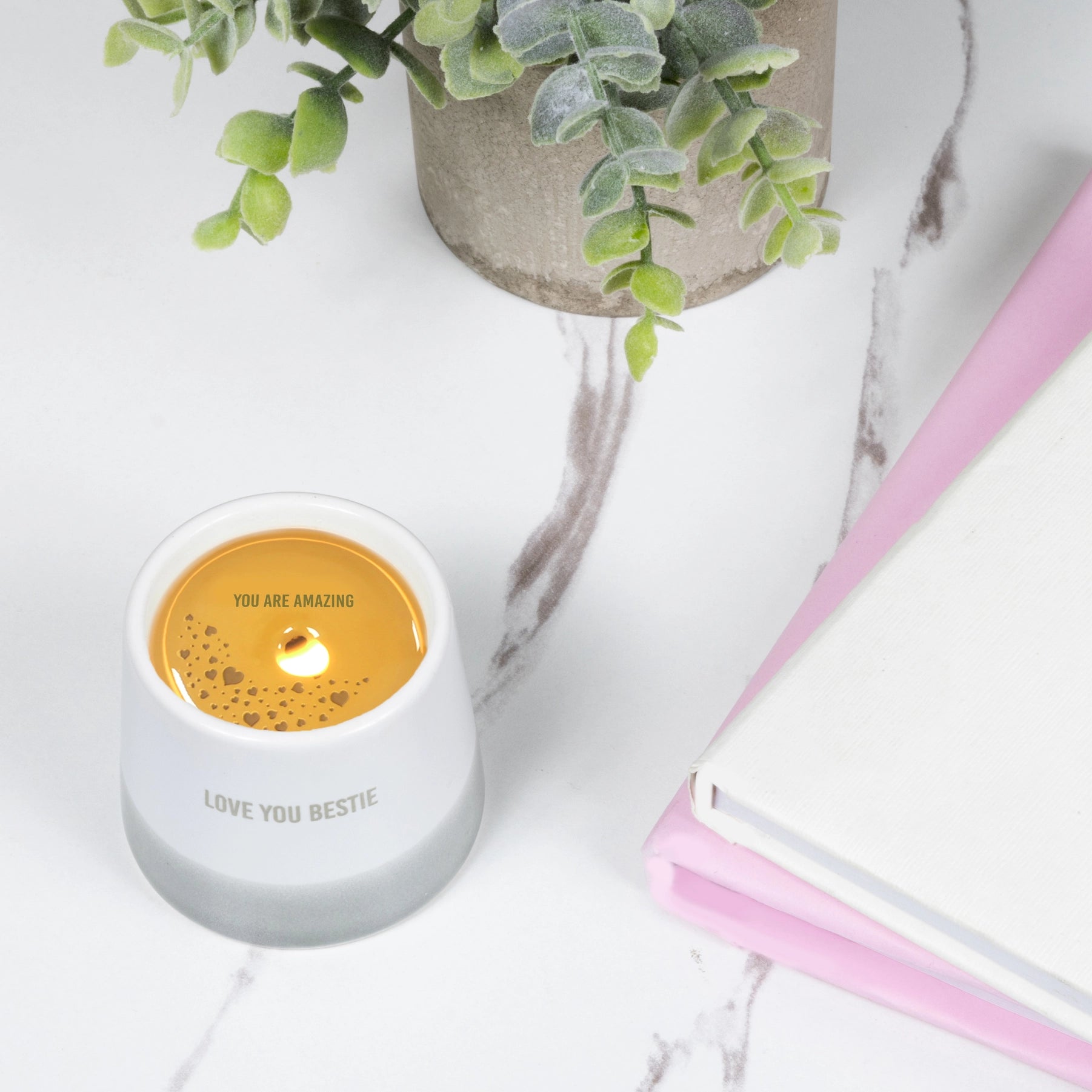 Love You Bestie Wax Reveal Candle