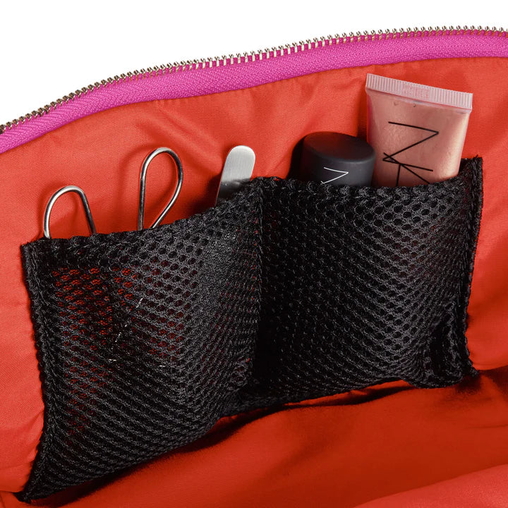 Signature Bubblegum / Orange Makeup bag