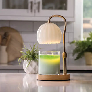 Milk Glass Candle Warmer Lamp | Flameless Candle Warmer