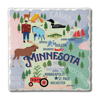 Minnesota Coasters Set of 4