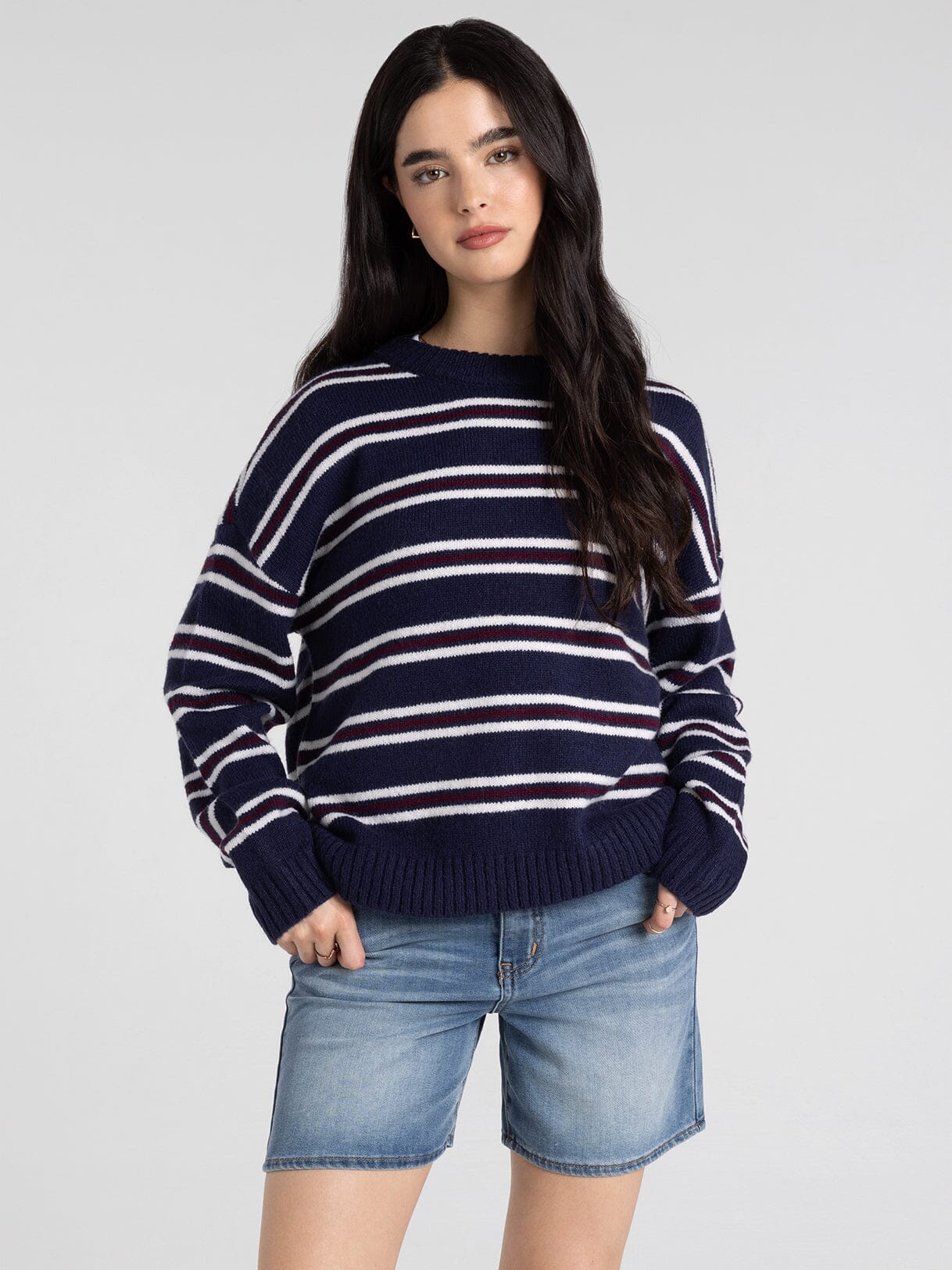 Montauk Sweater | Women's Drop Shoulder Relaxed Knit Sweater