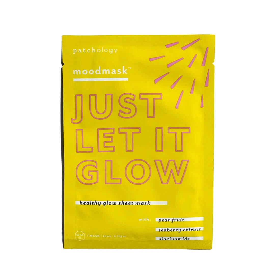 Patchology Just Let It Glow Sheet Mask