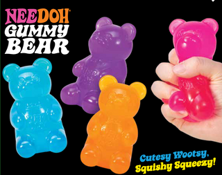 NeeDoh Gummy Bear Sensory Fidget Toy