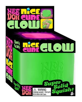 NeeDoh Nice Cube Glow Sensory Fidget Toy