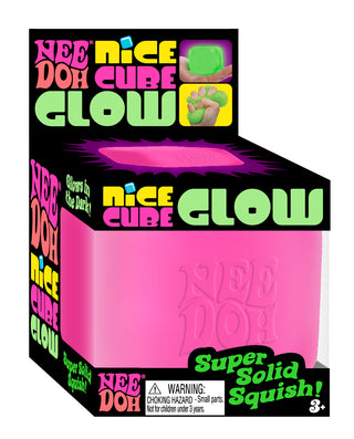 NeeDoh Nice Cube Glow Sensory Fidget Toy