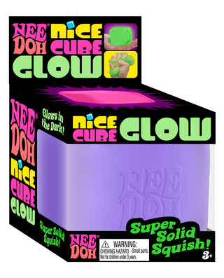 NeeDoh Nice Cube Glow Sensory Fidget Toy