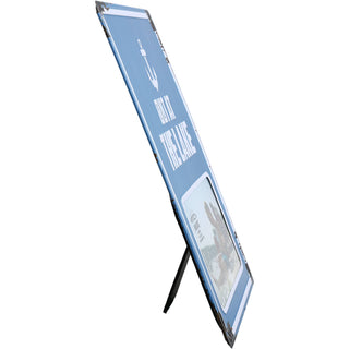 Side view of lake photo frame