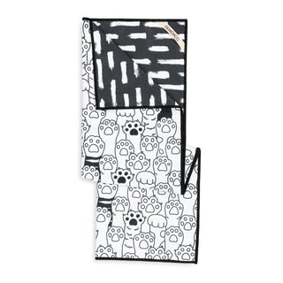 Paws & Stripes Absorbent Kitchen Towel