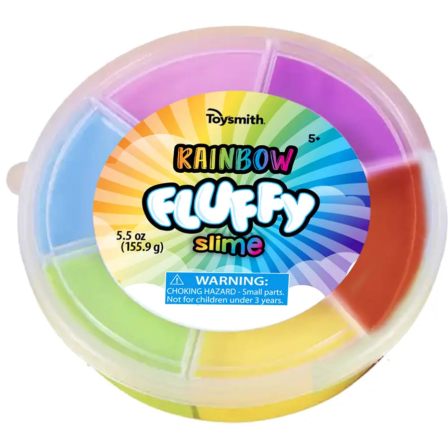 Rainbow Fluffy Slime