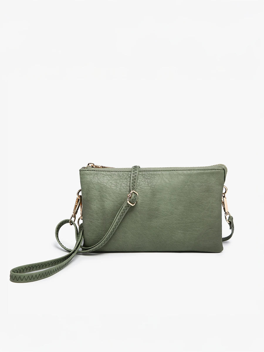 Riley Crossbody Wristlet – 3 Compartment Handbag