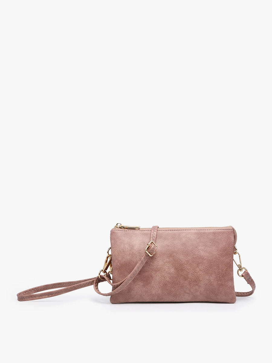 Riley Crossbody Wristlet – 3 Compartment Handbag