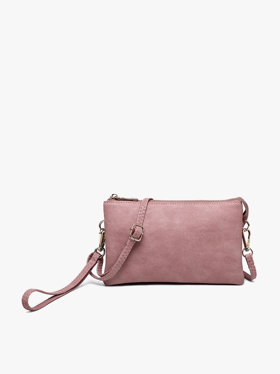 Riley Crossbody Wristlet – 3 Compartment Handbag