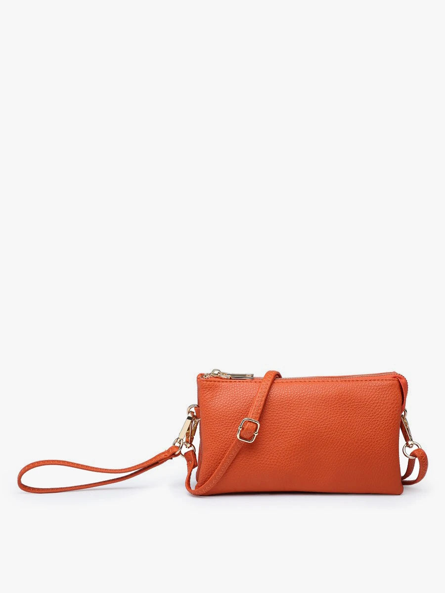 Riley Crossbody Wristlet – 3 Compartment Handbag