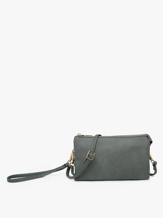 Riley Crossbody Wristlet – 3 Compartment Handbag