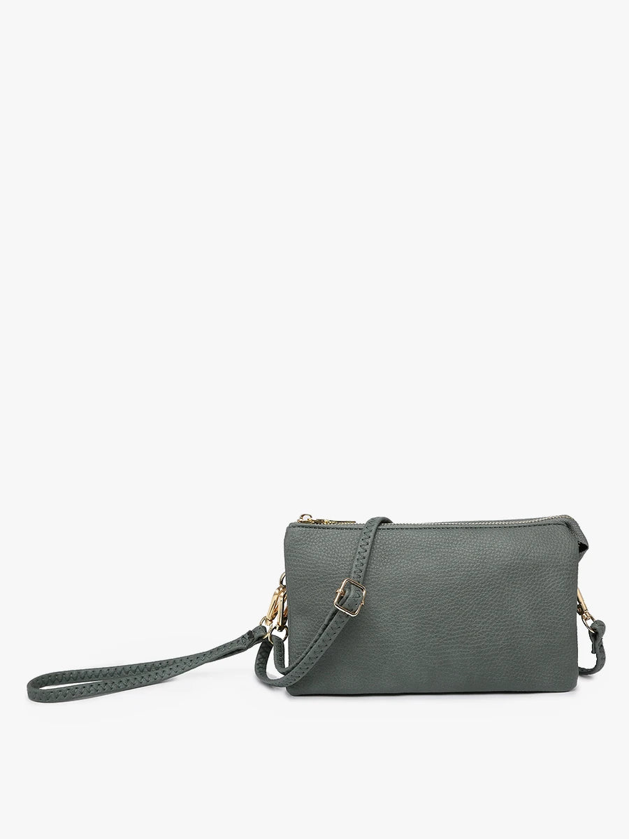 Riley Crossbody Wristlet – 3 Compartment Handbag