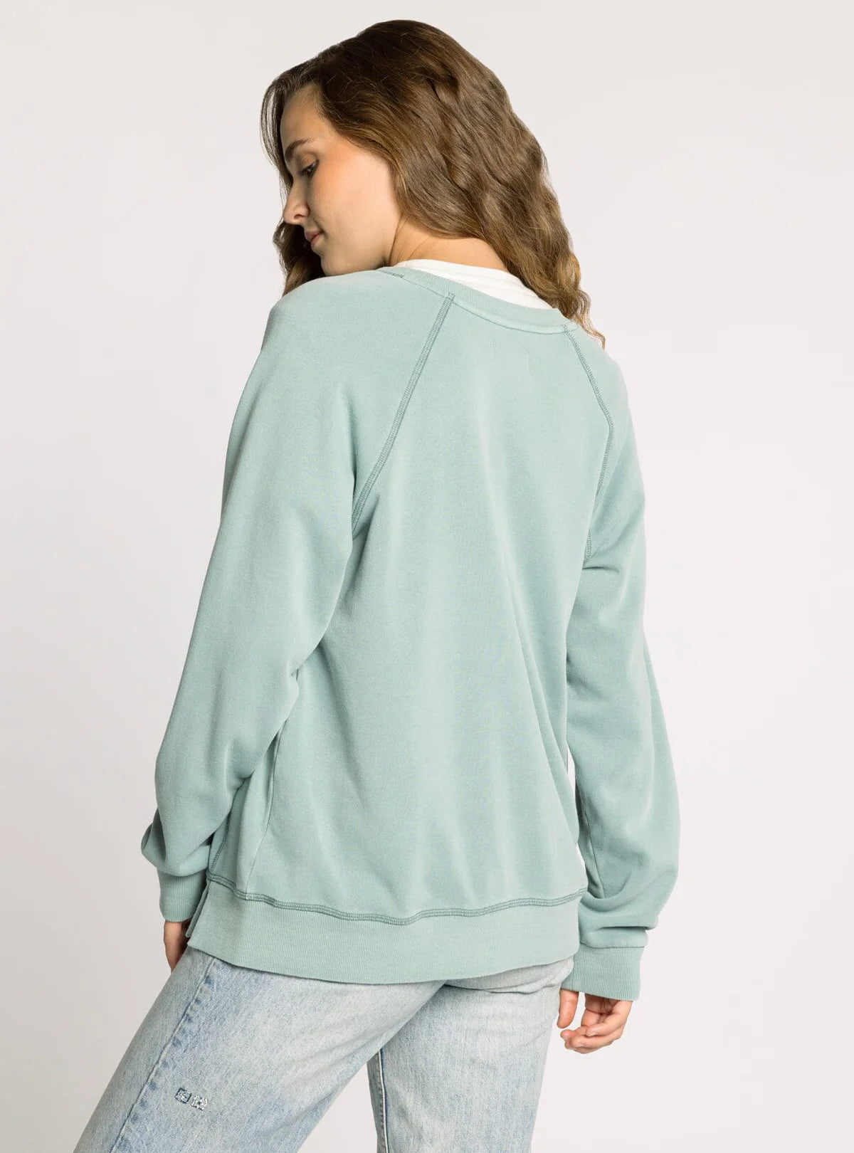 Ruby V-Neck Sweatshirt