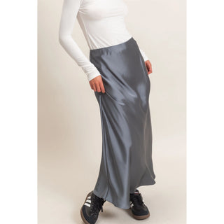 Satin Maxi Skirt