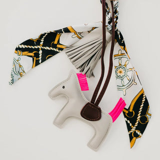 Secretariat Bag Charm - Gray