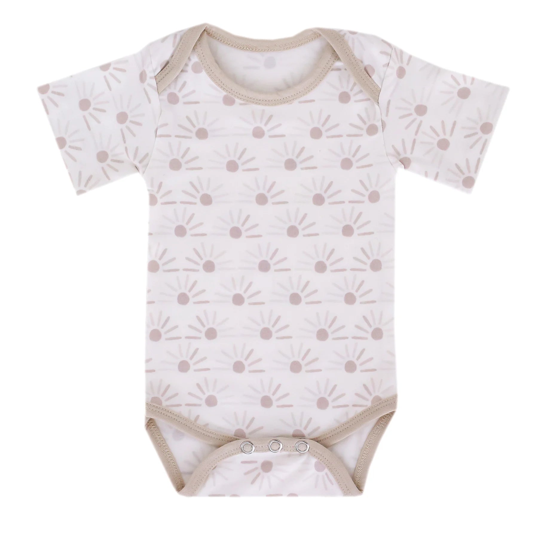 * Shine Copper Pearl Short Sleeve Body Suit