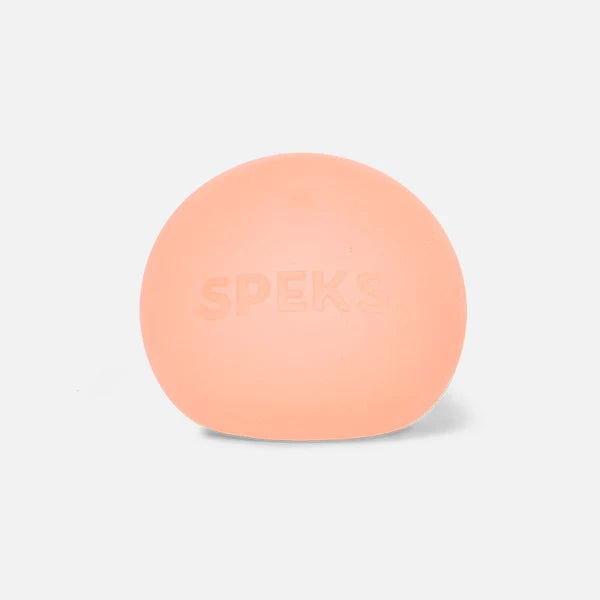 Speks Gump memory gel stress ball, soft squeeze fidget toy in color reef