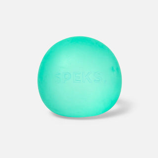 Speks Gump memory gel stress ball, soft squeeze fidget toy in color sea glass