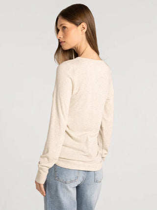 Stacy Top | Long Sleeve Crew Neck
