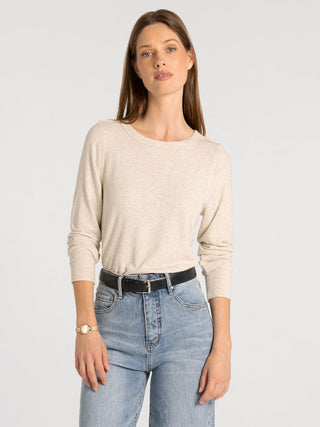 Stacy Top | Long Sleeve Crew Neck