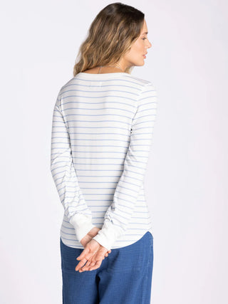 Stacy Top | Long Sleeve Crew Neck