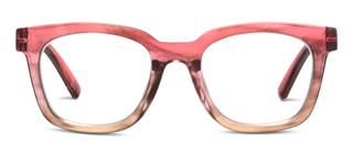 Peepers To The Max Progressive Blue Light Glasses – Rose Ombre Horn