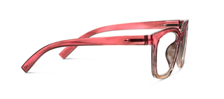 Peepers To The Max Progressive Blue Light Glasses – Rose Ombre Horn