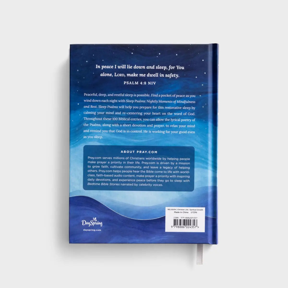 Sleep Psalms Nightly Moments of Mindfulness & Rest Book