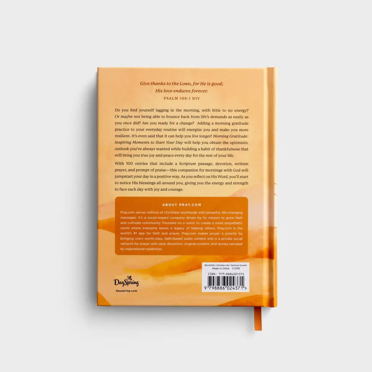 Morning Gratitude Book