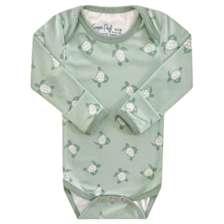 Wade Copper Pearl Long Sleeve Bodysuit