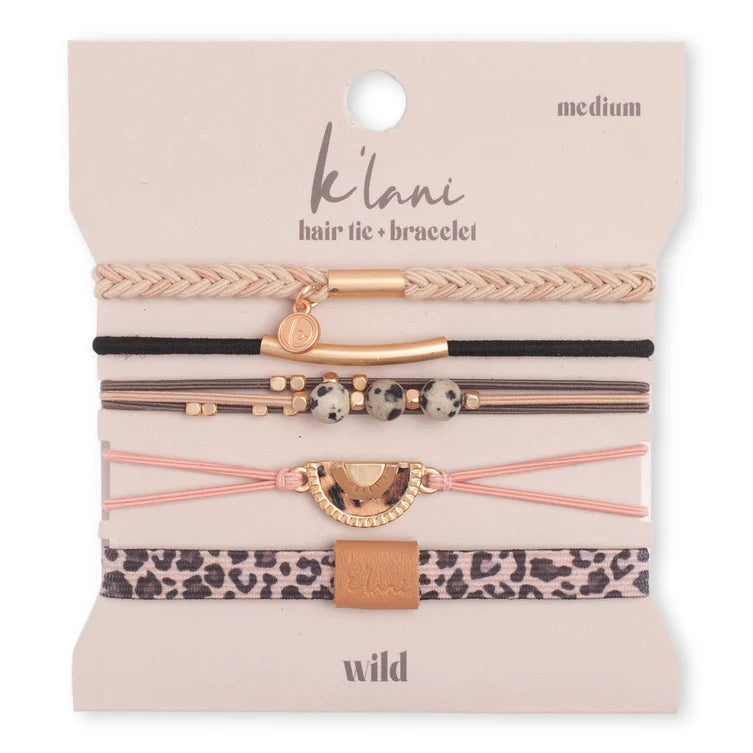 Wild Hair Tie Bracelets