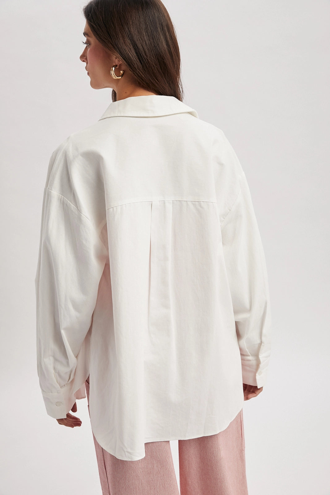 Collared Button-Up Shirt