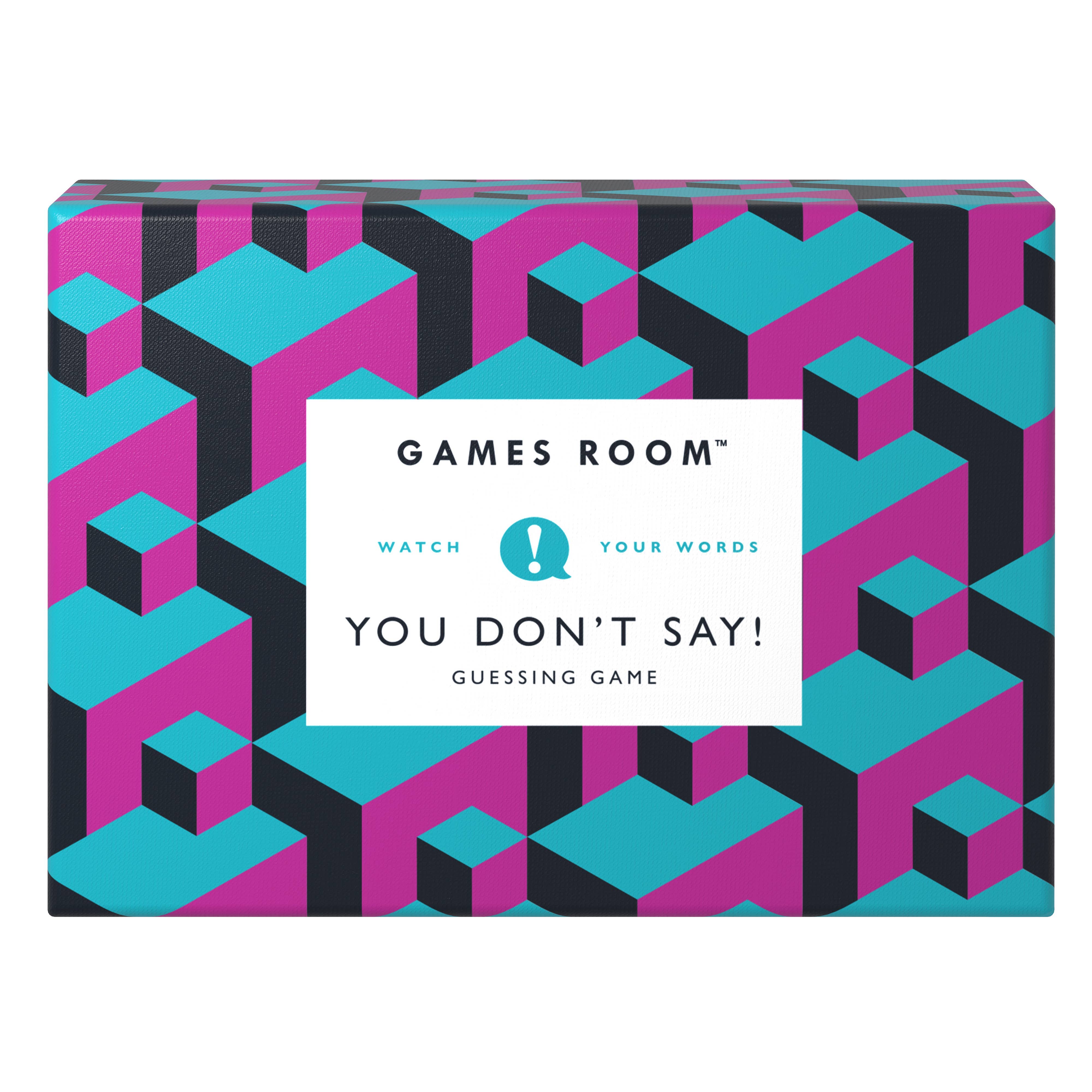 You Don't Say! Guessing Game  — a fast-paced word guessing card game with 140 cards in a compact eco-friendly box, perfect for families and game night

