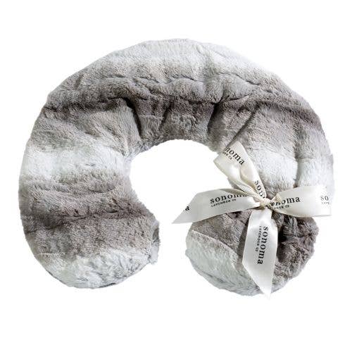 Neck Pillow - Lavender Angora Platinum