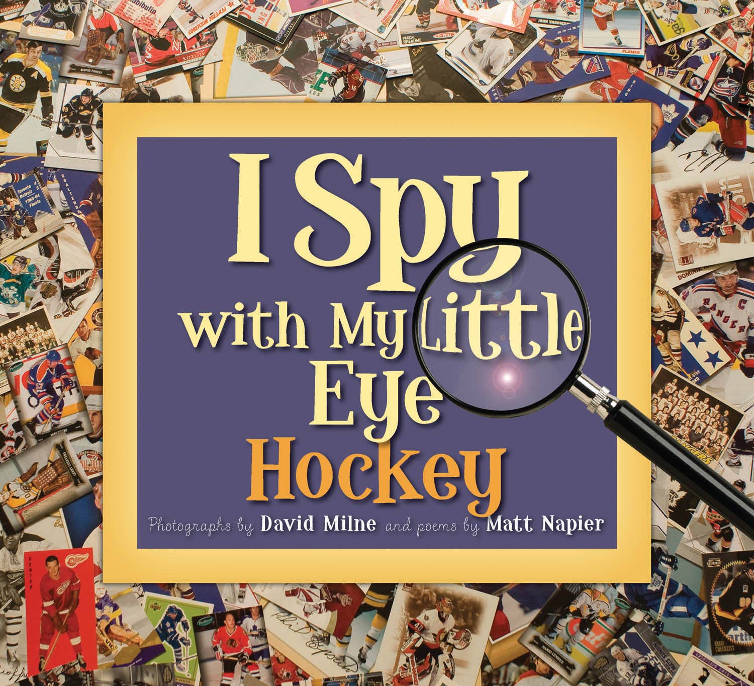 I Spy with My Little Eye: Hockey Hard Cover Book
