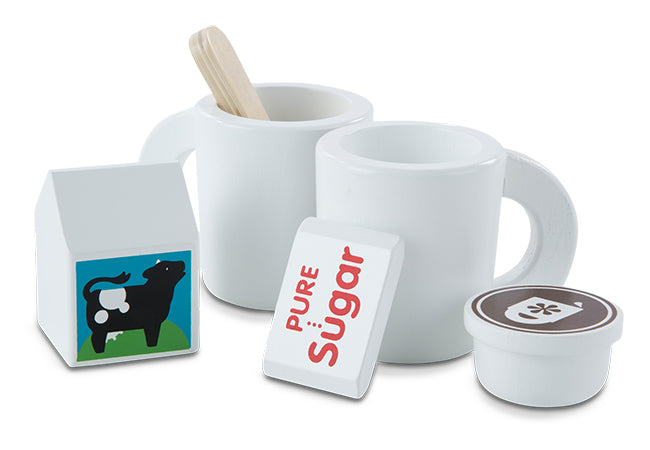 Melissa & Doug Wooden Brew & Serve Coffee Set