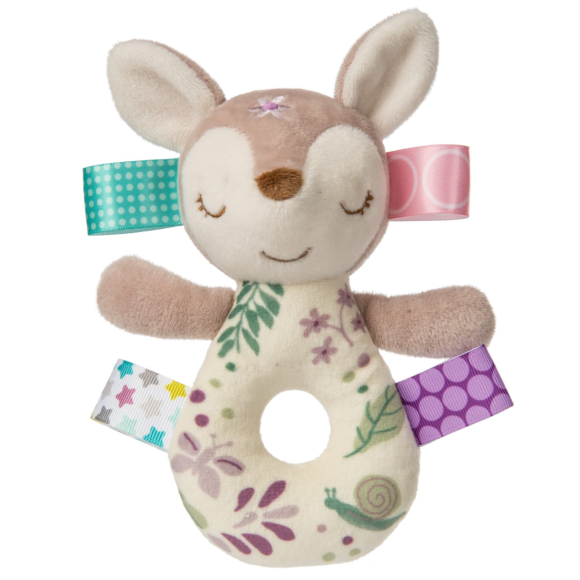 Floral Fawn Rattle