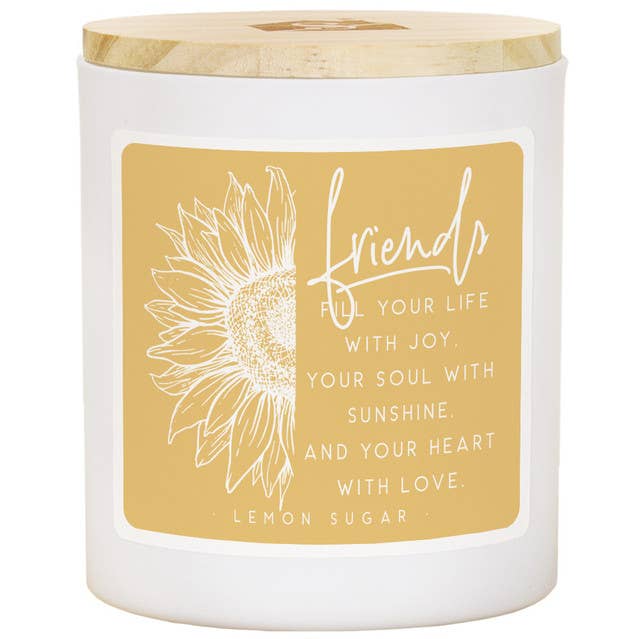 Friends Lemon Sugar Candle