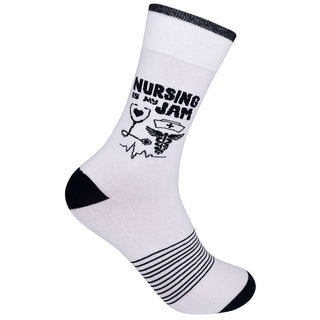 Nursing Is My Jam Socks
