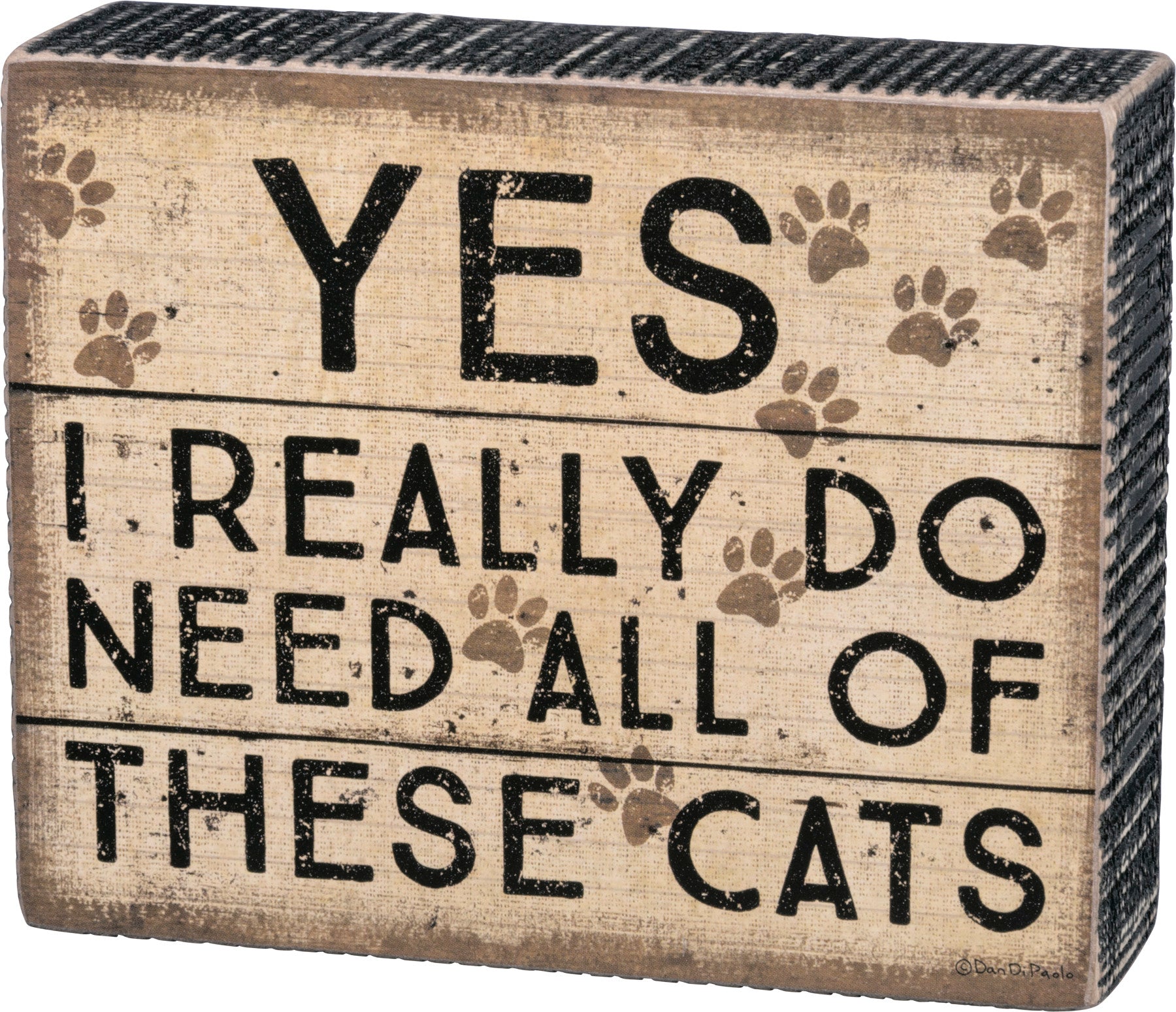 Need These Cats Box Sign