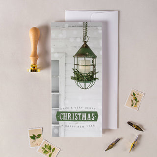 Green Lantern Christmas Card