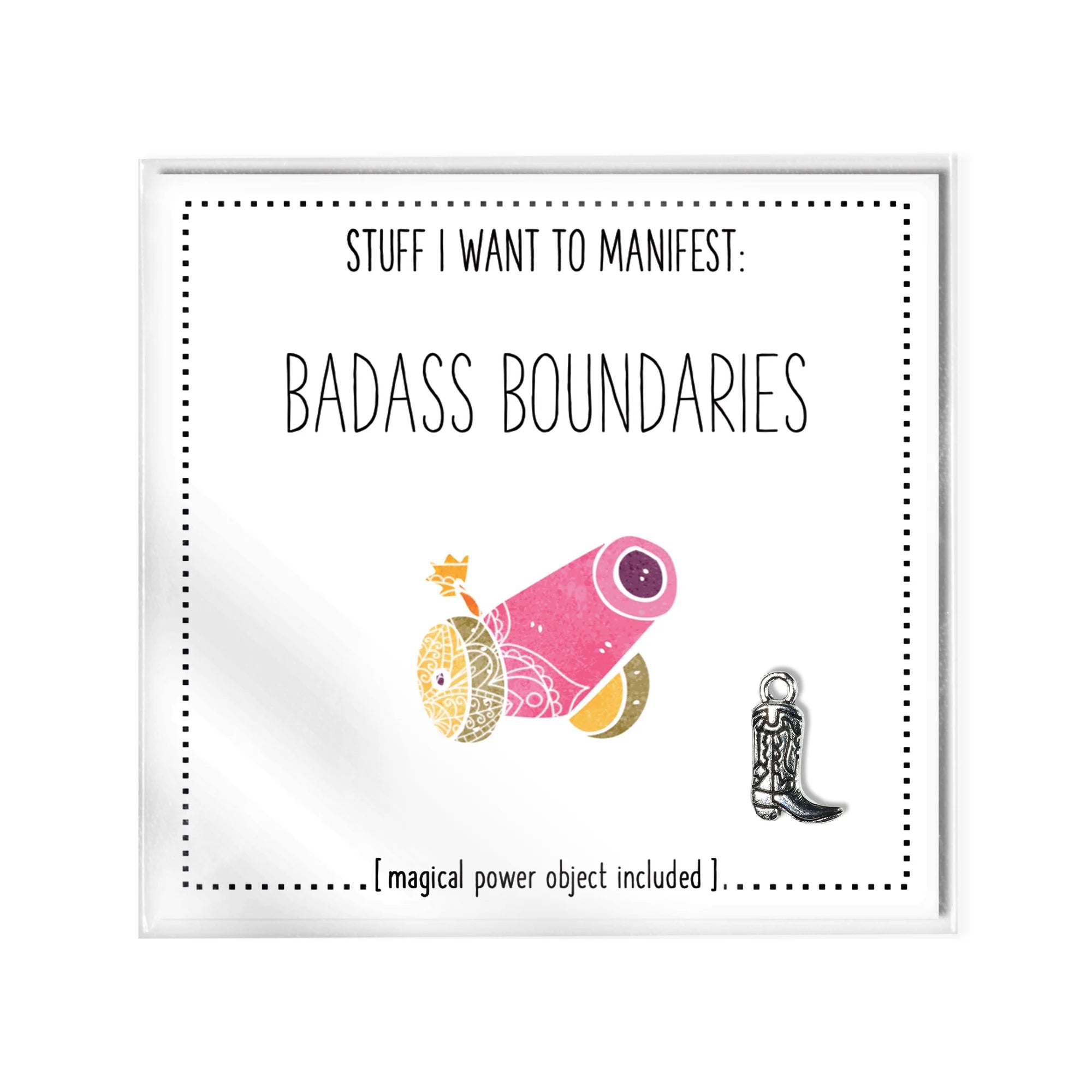 Badass Boundaries Manifest Card