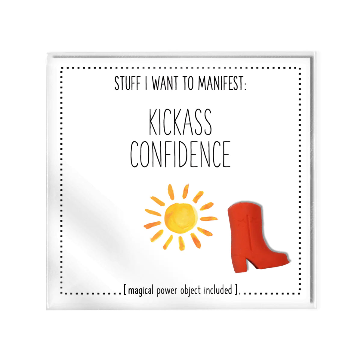 Kickass Confidence Manifest Card