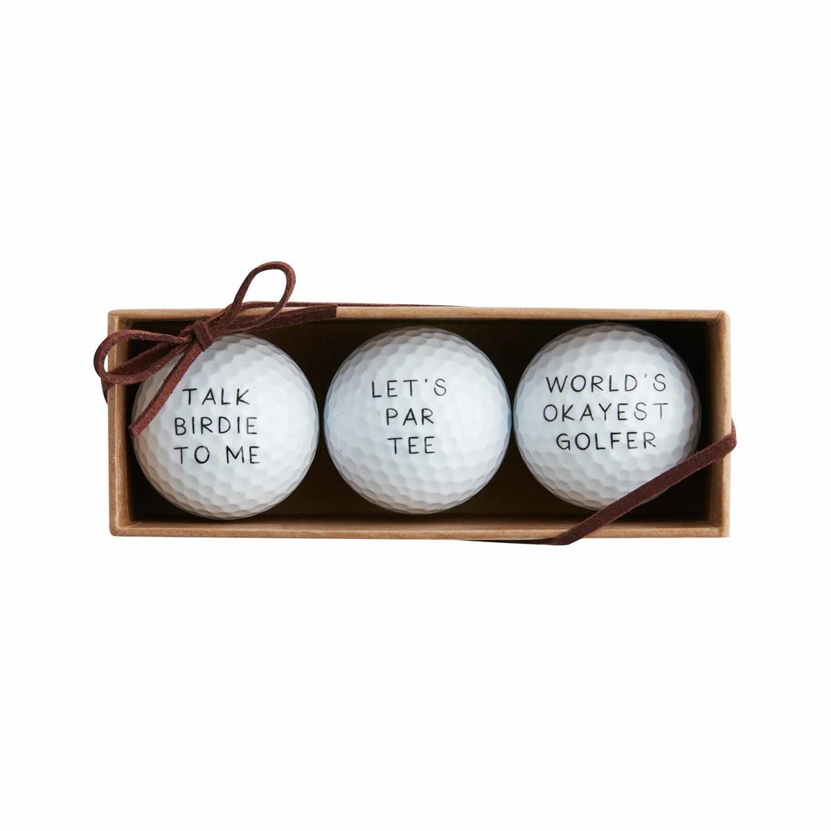 Funny Golf Balls Set of 3