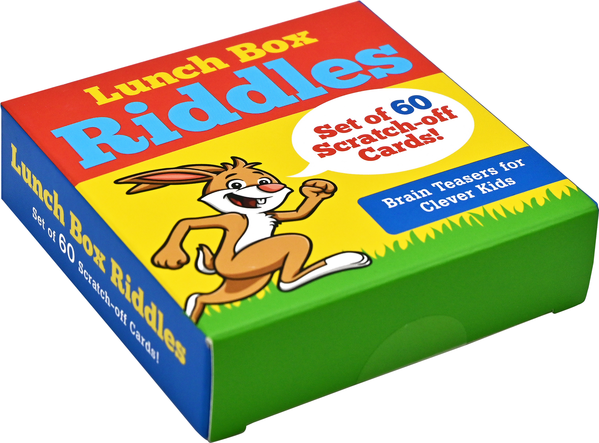 Lunch Box Riddles Scratch-Off Deck (Set of 60 cards)